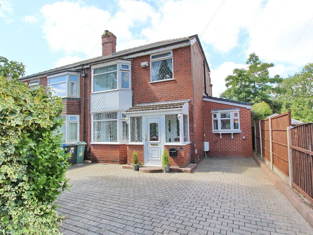 3 bed semidetached house for sale in Sandy Lane, Prestwich M25, £