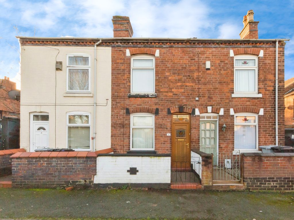 2 bed terraced house for sale in Alban Street, Crewe, Cheshire CW1, £