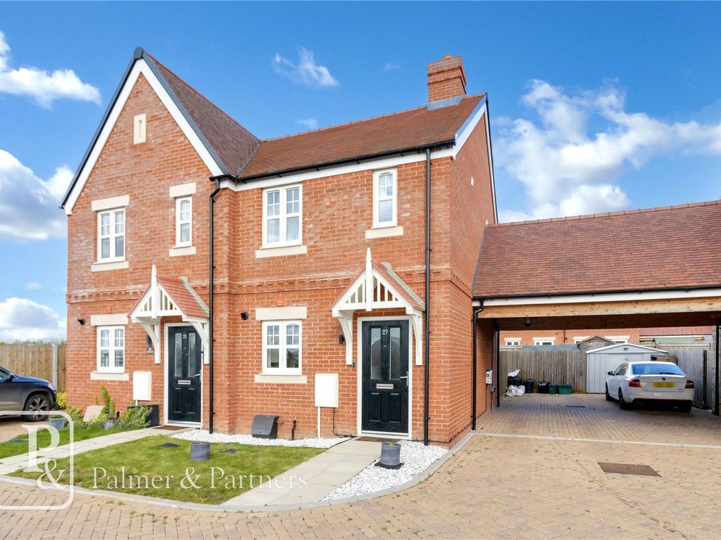 2 bed semidetached house for sale in Penguin Parade, Stanway