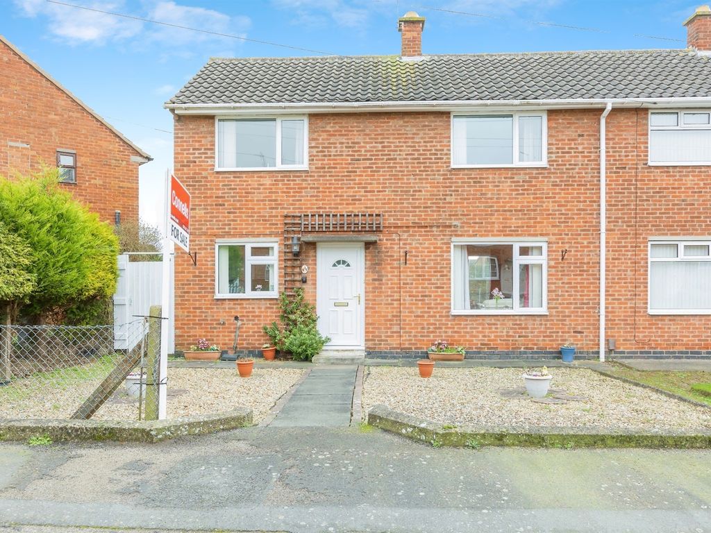 2 bed semidetached house for sale in Hazelwood Road, Wigston LE18, £