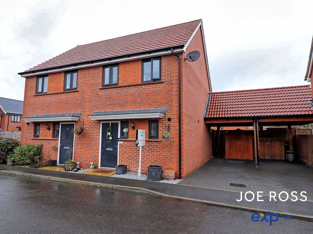 2 bed semidetached house for sale in Ben Cobey Avenue, Maldon CM9, £