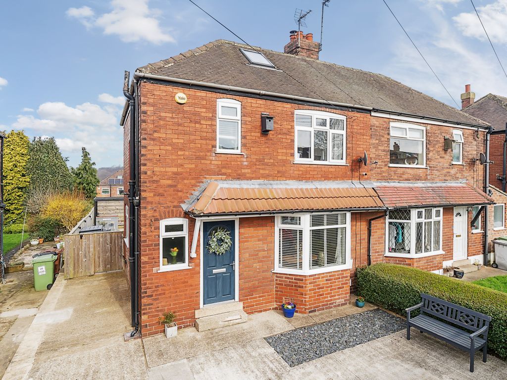 2 bed semidetached house for sale in Gledhow Park Avenue, Chapel