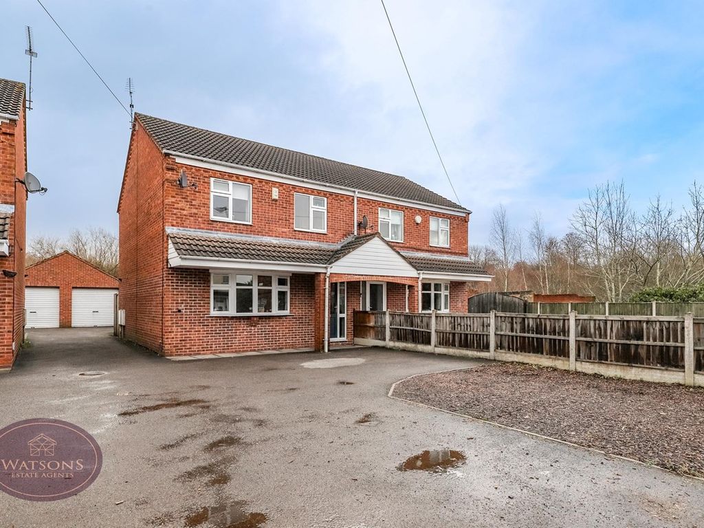 3 bed semidetached house for sale in Main Road, Pye Bridge, Alfreton