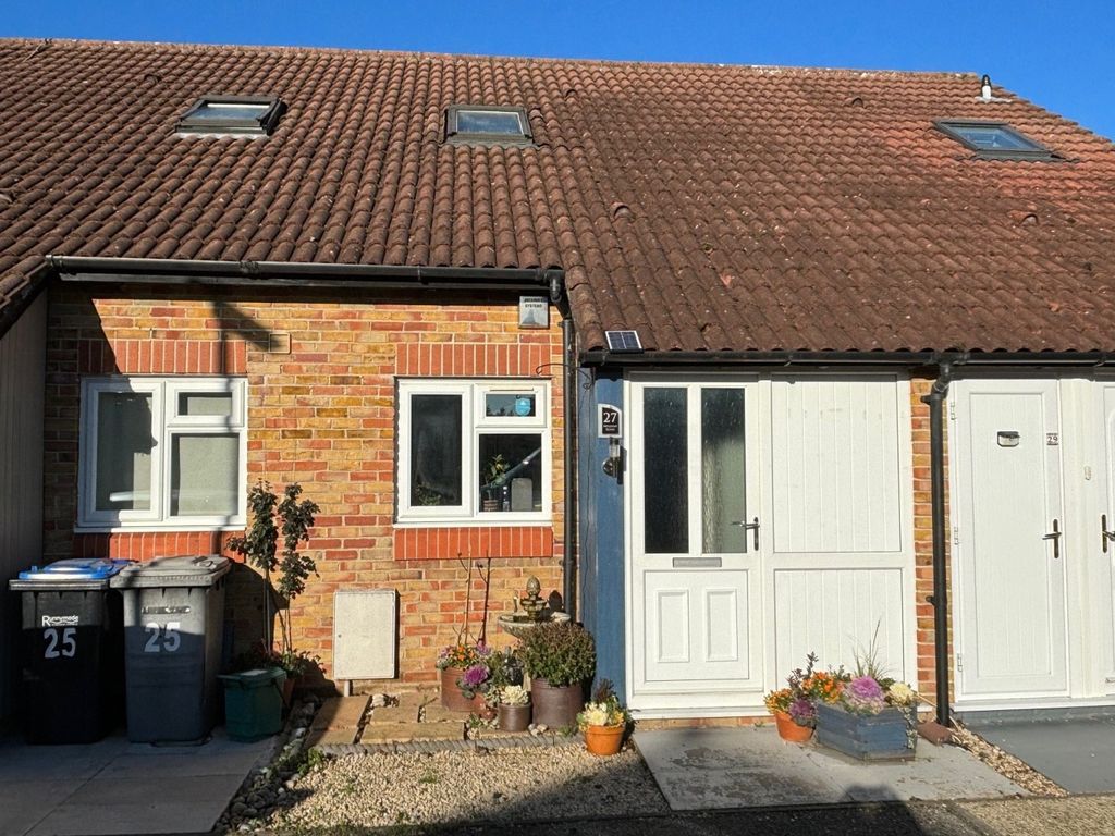 1 bed terraced house for sale in Mullens Road, Egham, Surrey TW20, £