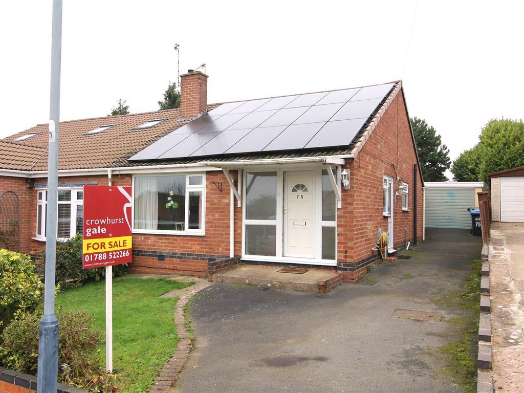 2 bed semidetached bungalow for sale in Gilbert Avenue, Bilton, Rugby