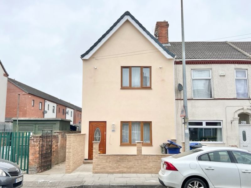 3 bed end terrace house for sale in Wellington Street, Grimsby DN32