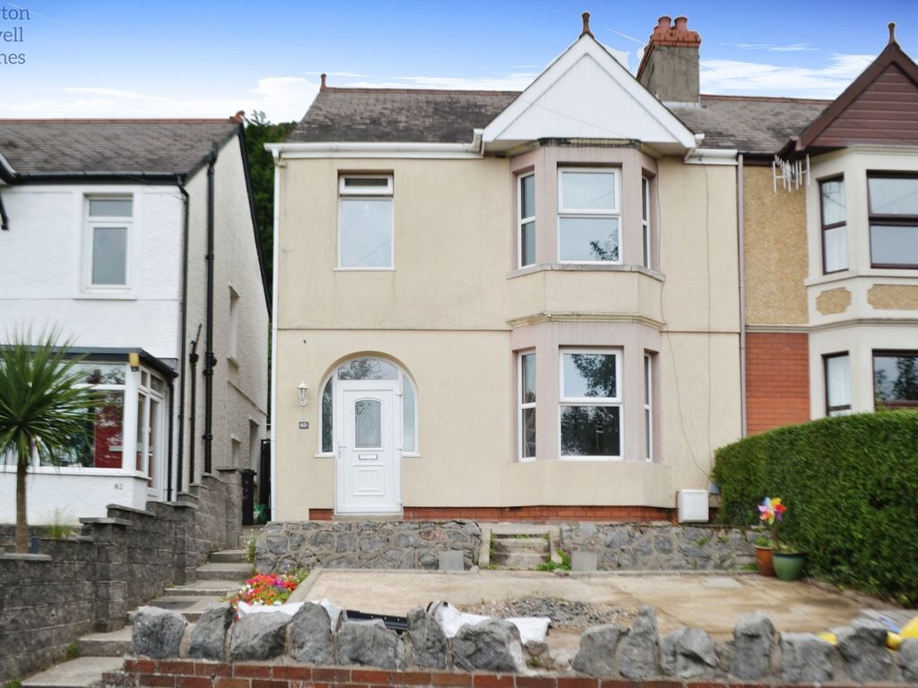 3 bed semidetached house for sale in Dinas Baglan Road, Baglan, Port