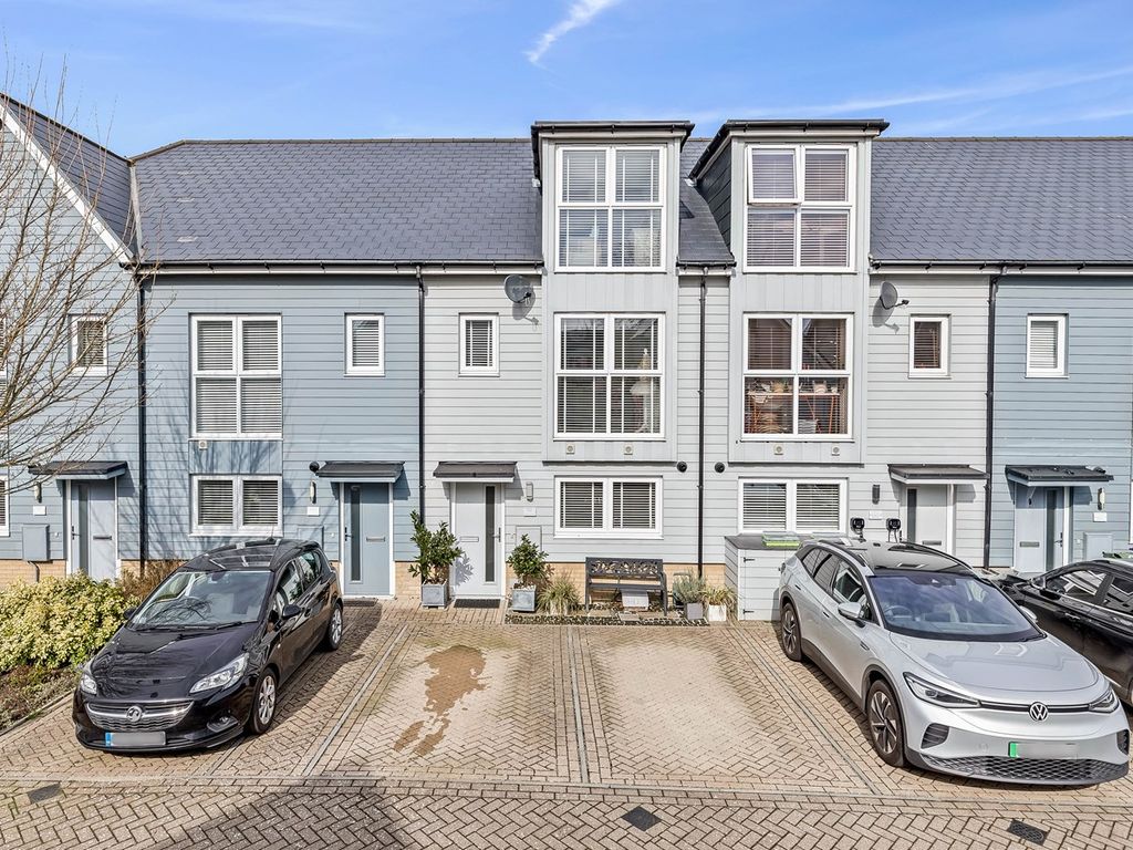 3 bed terraced house for sale in Trinity Drive, Folkestone CT19, £375,000 Zoopla