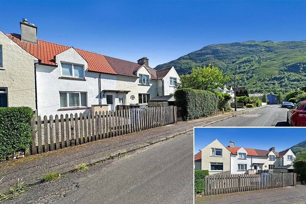 2 bed terraced house for sale in Mamore Road, Kinlochleven, Argyllshire