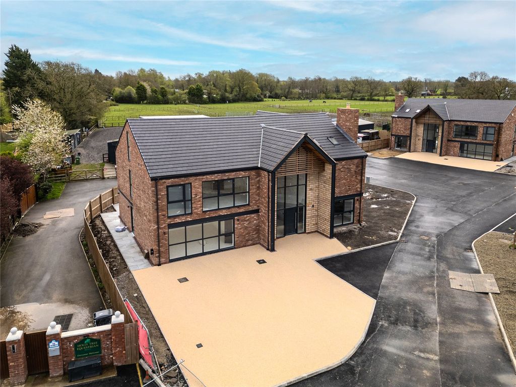 New home, Land for sale in Plumley Moor Road, Knutsford, Cheshire WA16