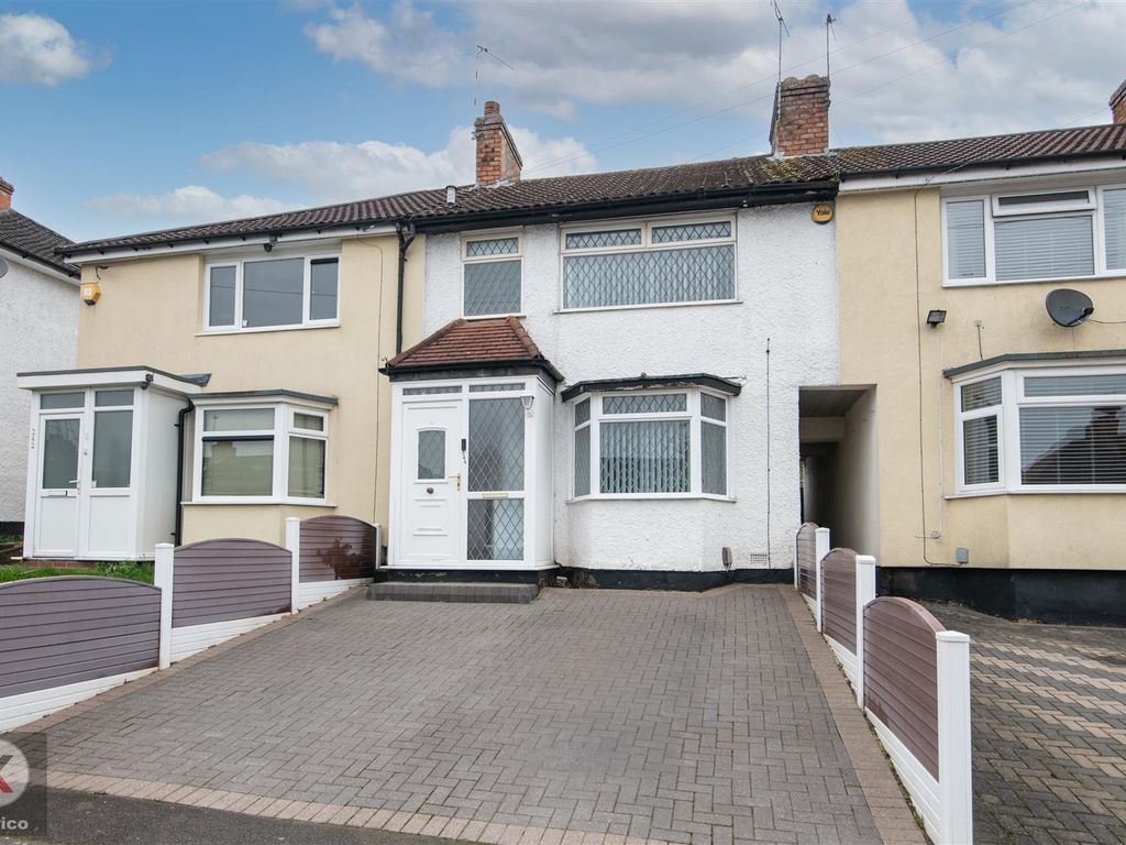 3 bed terraced house for sale in Chinn Brook Road, Birmingham B13, £