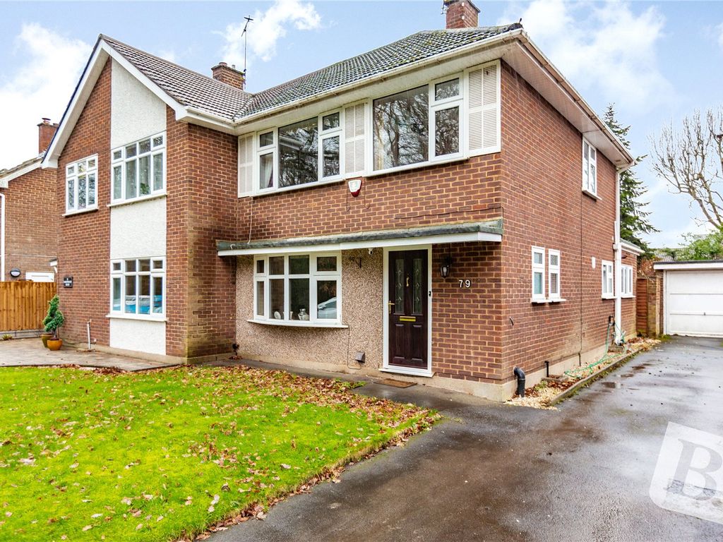 3 bed semidetached house for sale in Hartswood Road, Warley, Brentwood, Essex CM14 Zoopla