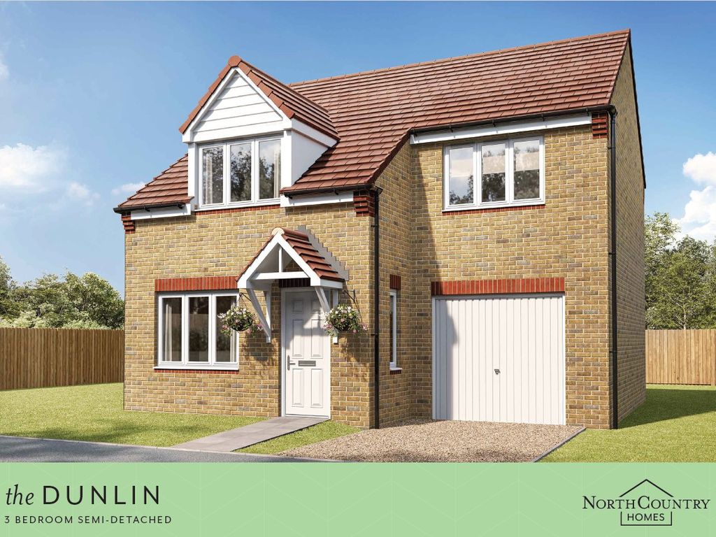 New home, 3 bed semidetached house for sale in Parkwood Rise, Keighley