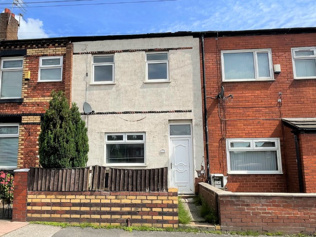 3 bed terraced house for sale in Warrington Road, Ince, Wigan WN3, £