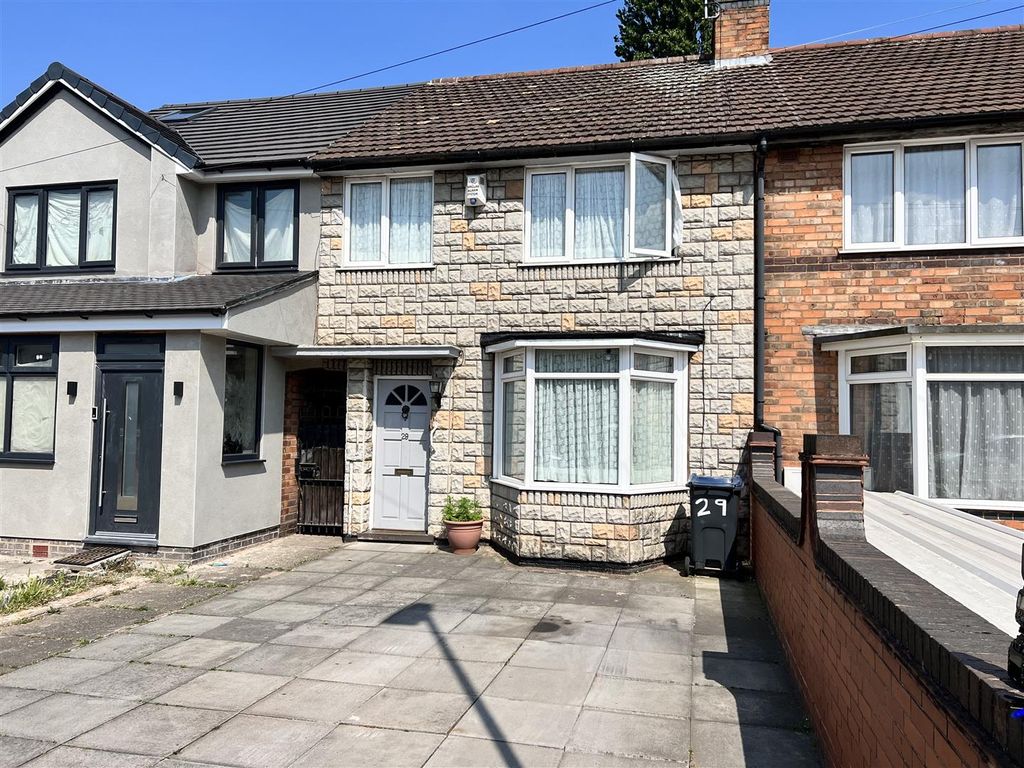 3 bed terraced house for sale in Foxton Road, Alum Rock, Birmingham B8