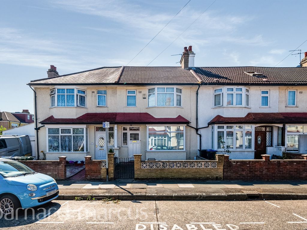 3 bed terraced house for sale in Barnard Road, Mitcham CR4, £525,000