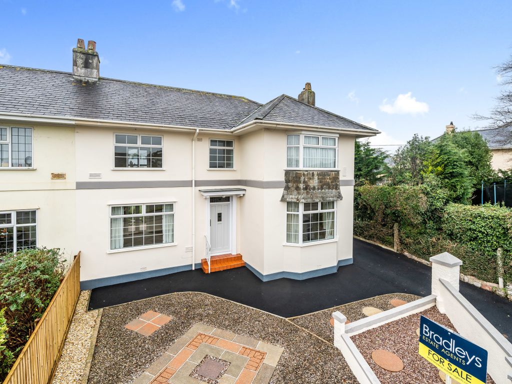 4 bed semidetached house for sale in Elburton Road, Plymouth, Devon