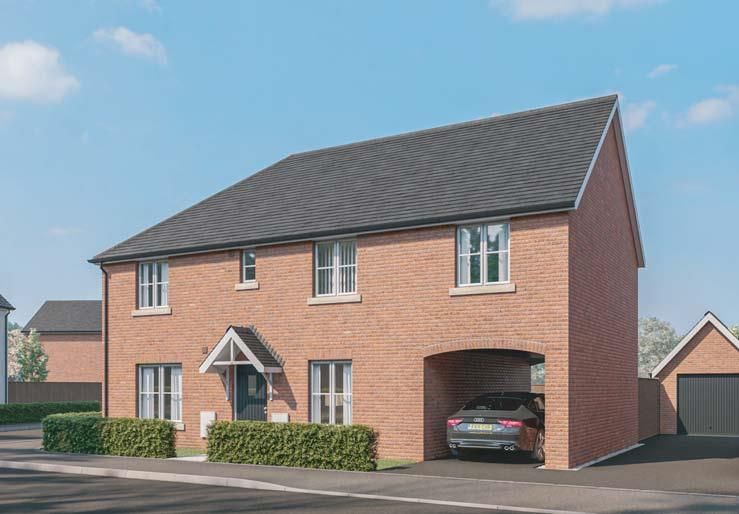 New home, 4 bed detached house for sale in Plot 34, The Edisbury