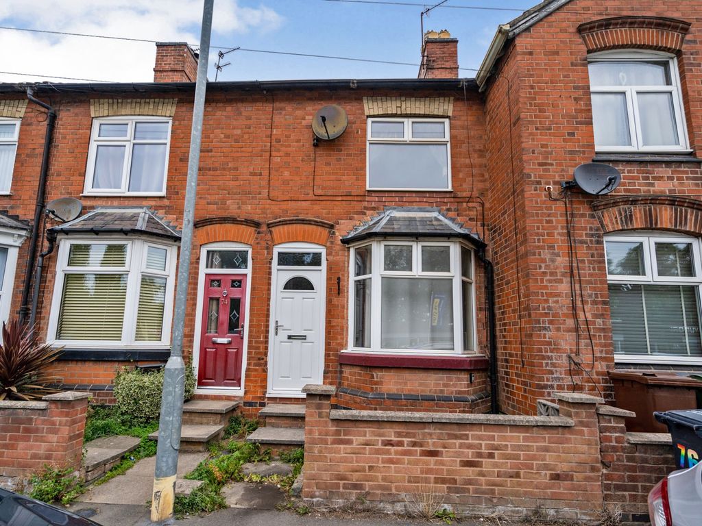 2 bed terraced house for sale in Cropston Road, Anstey, Leicester