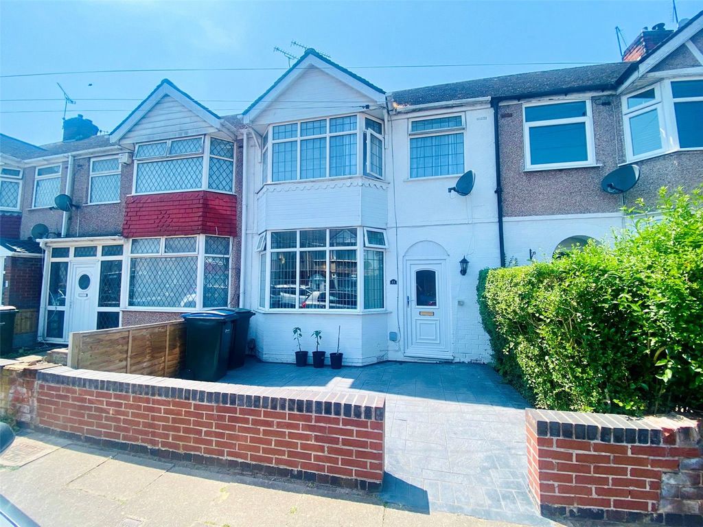 3 bed terraced house for sale in Morland Road, Holbrooks, Coventry CV6