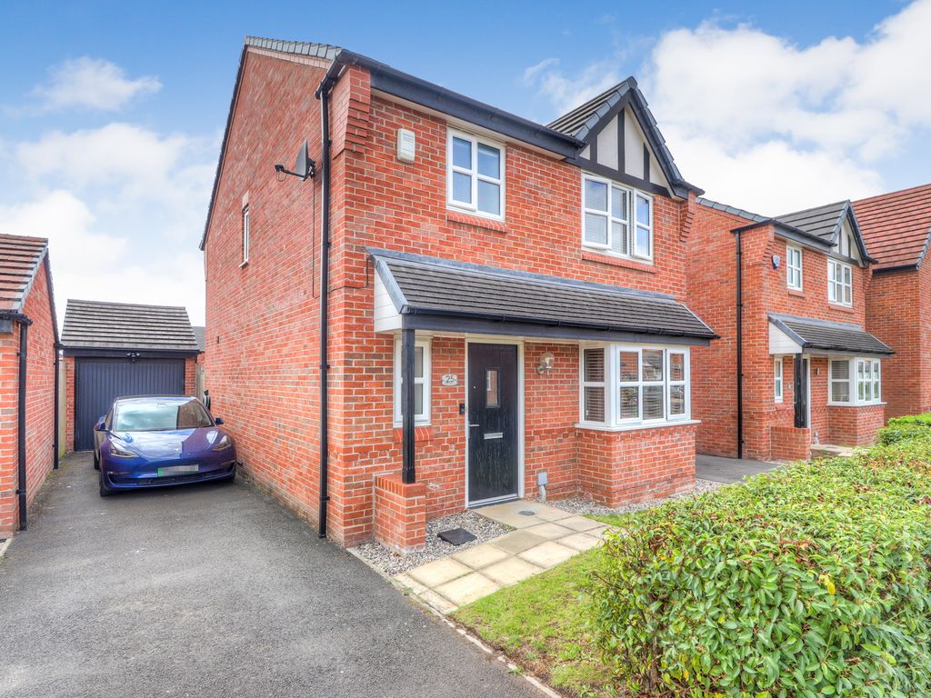 3 bed detached house for sale in Whistle Hollow Way, Stockport SK2, £