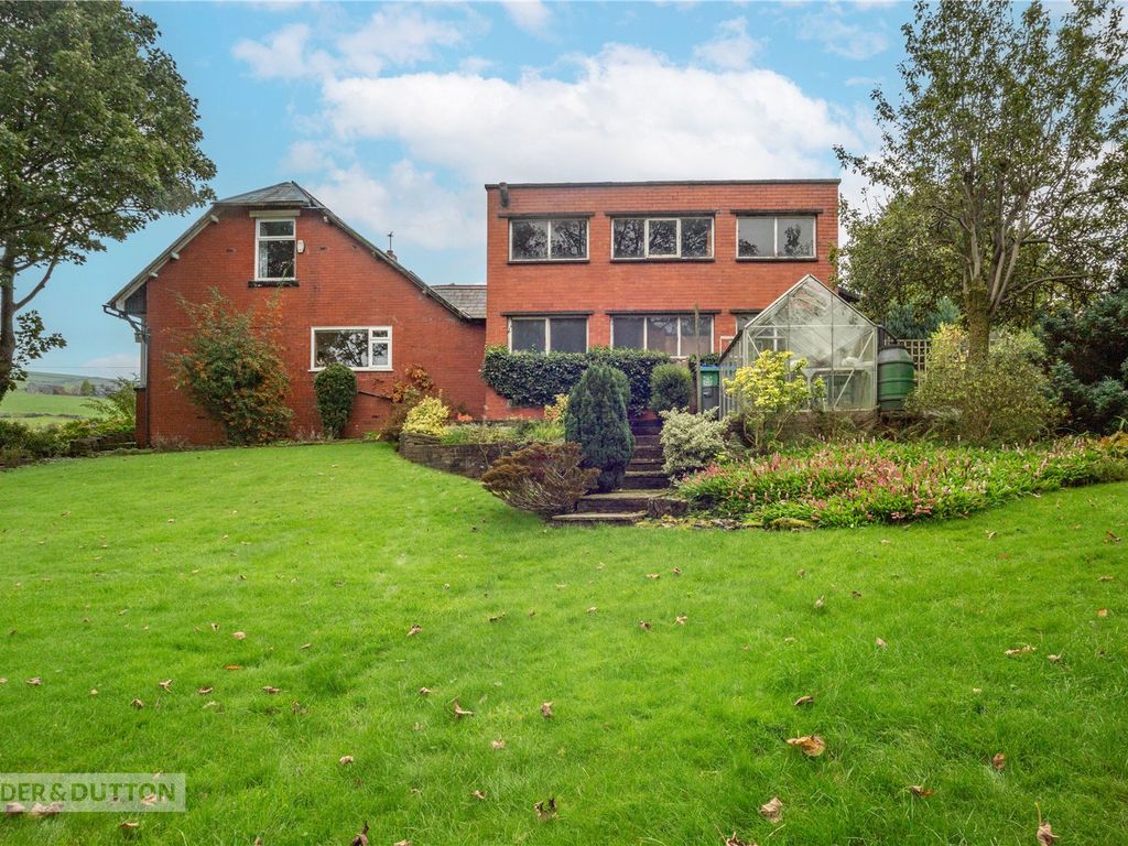 3 bed bungalow for sale in Shaw Road, Newhey, Rochdale, Greater