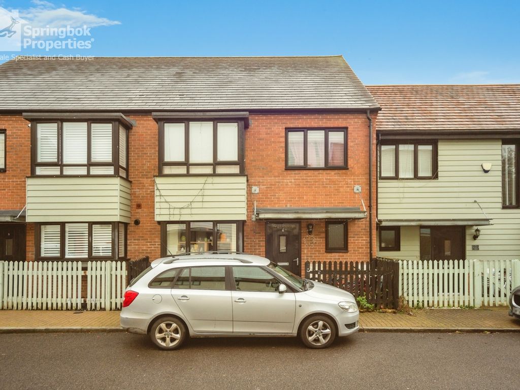 4 bed terraced house for sale in Derby Drive, Leybourne, West Malling