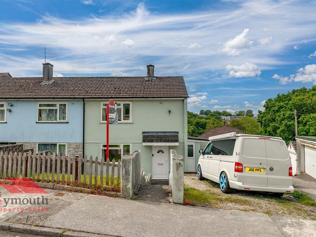 2 bed end terrace house for sale in Conrad Road, Plymouth PL5, £215,000