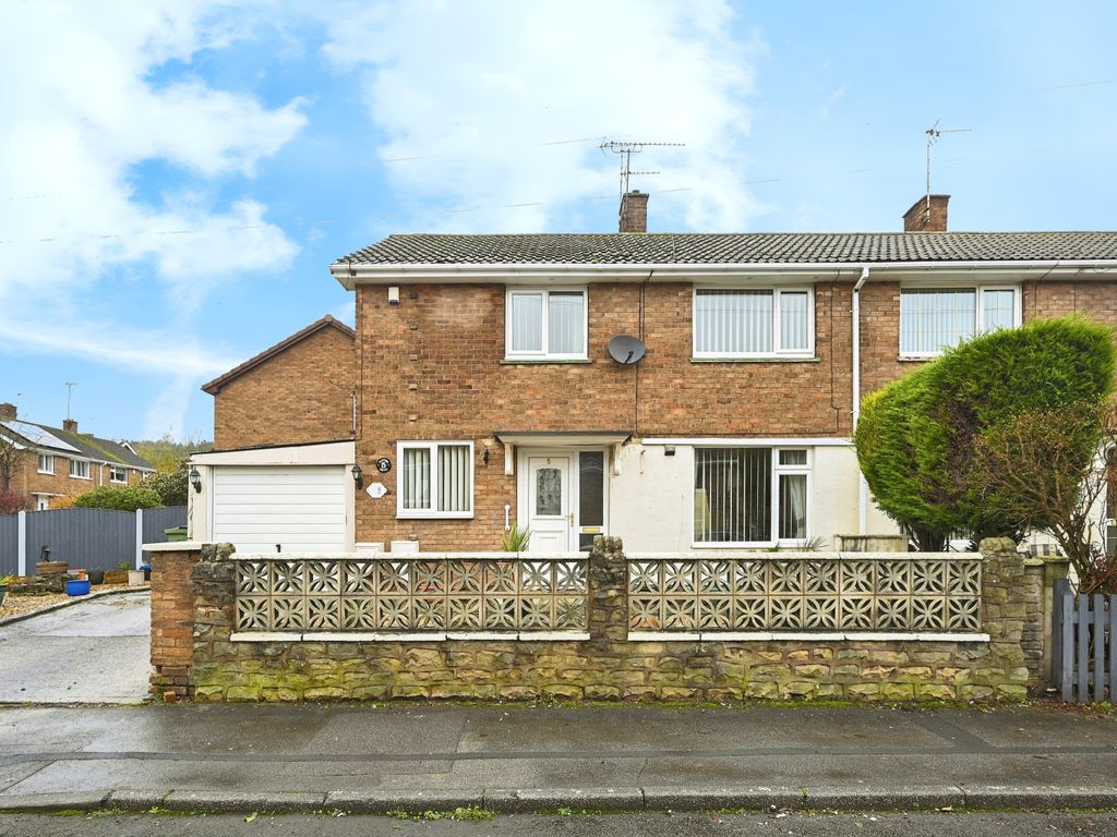 3 bed semidetached house for sale in Laxton Drive, Meden Vale