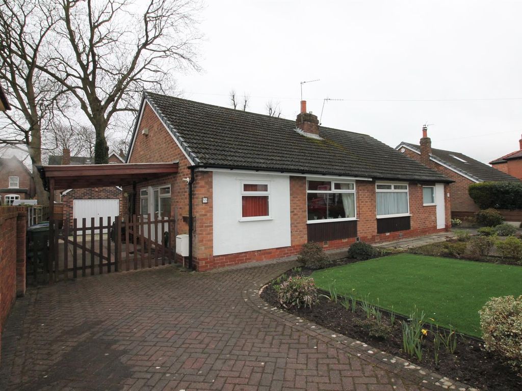 2 bed semidetached bungalow for sale in Highbury Avenue, Flixton