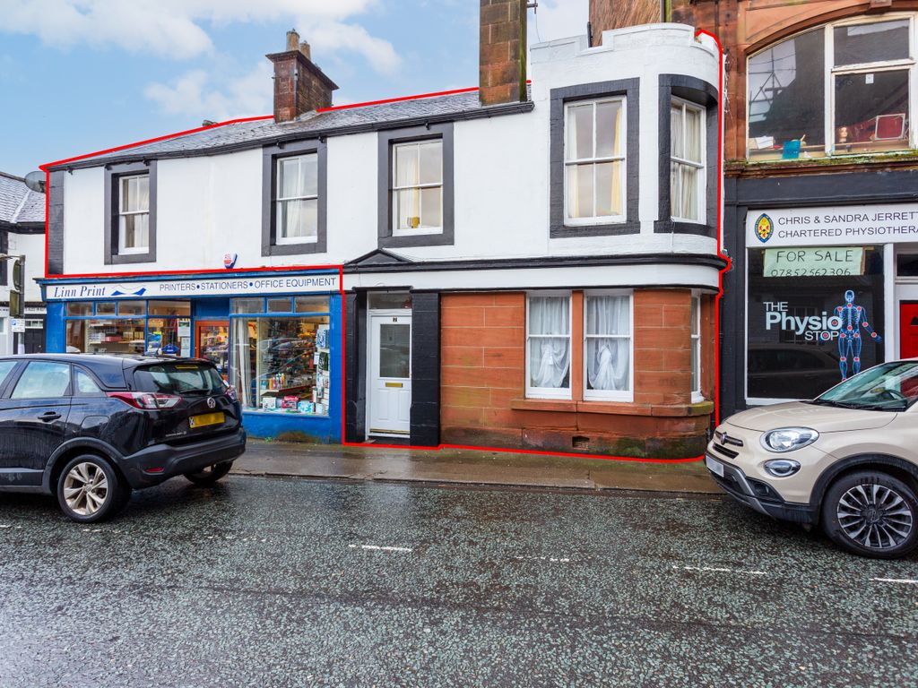 3 bed terraced house for sale in Station Road, Lockerbie DG11, £85,000
