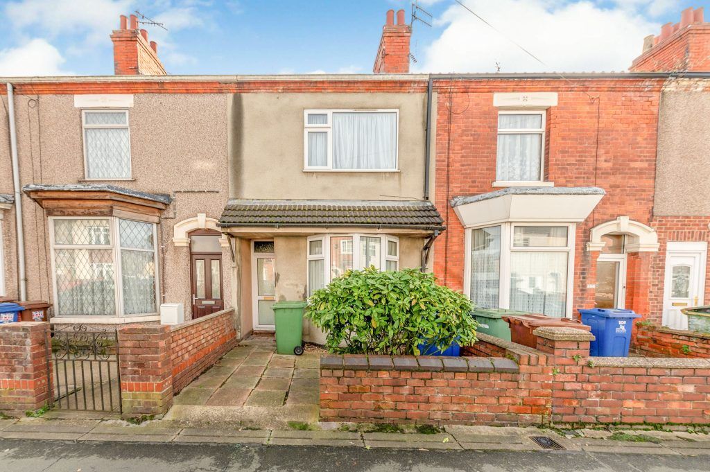 3 bed terraced house for sale in Durban Road, Grimsby DN32, £70,000