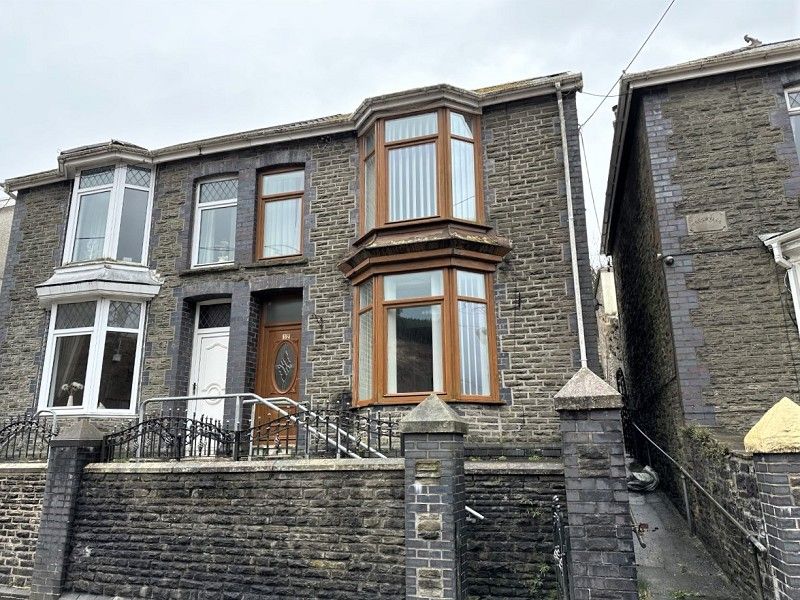3 bed semidetached house for sale in Station Road, Cymmer, Port Talbot