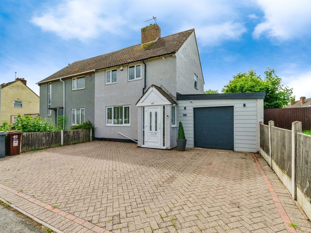 2 bed semidetached house for sale in Green Park Avenue, Bilston WV14