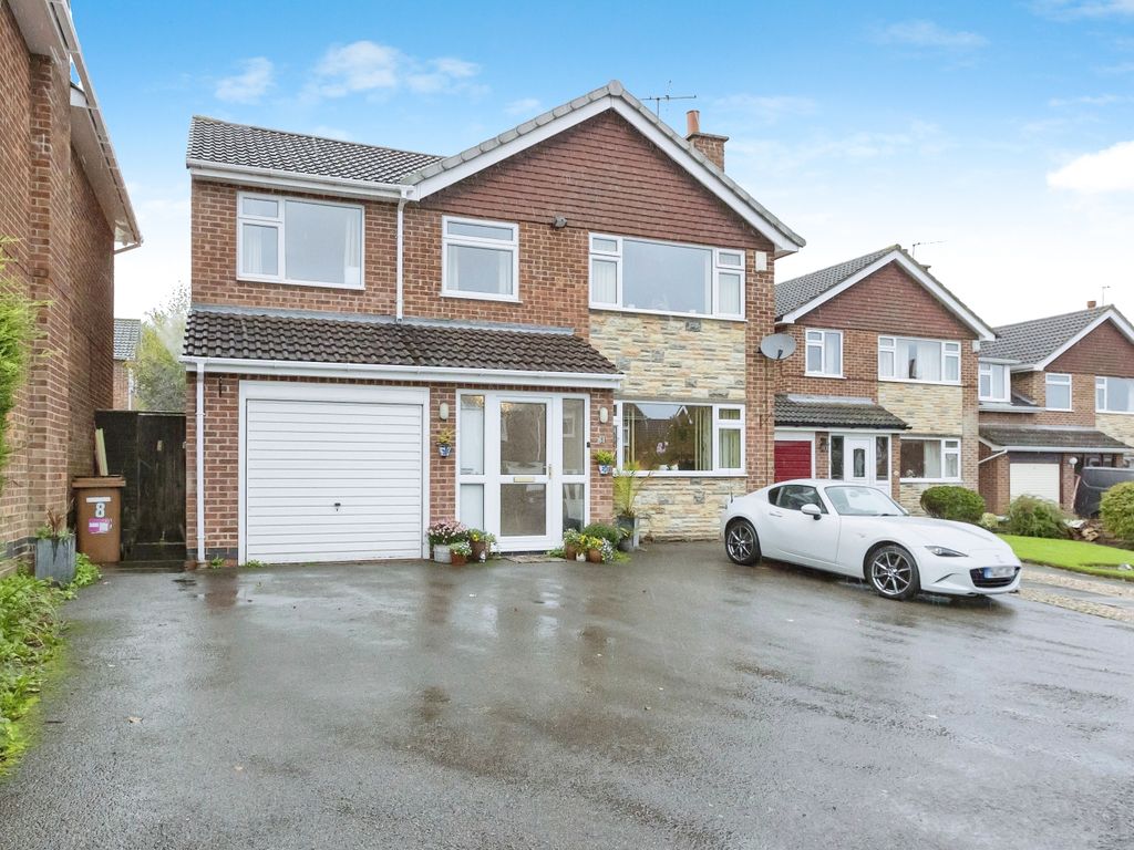4 bed detached house for sale in Highfield Road, Groby, Leicester