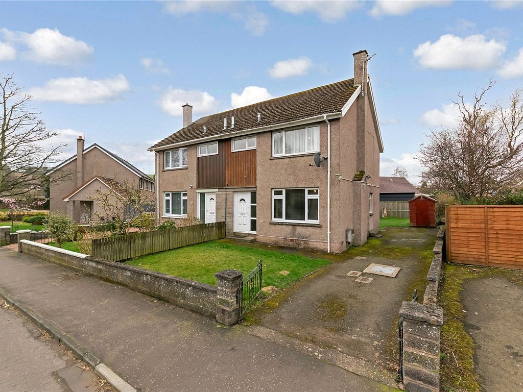 3 bed semidetached house for sale in Tarvit Drive, Cupar KY15, £