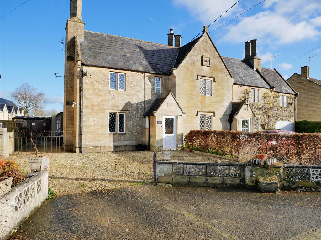 3 bed semidetached house for sale in Station Road, Christian Malford