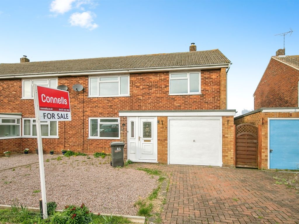 3 bed end terrace house for sale in Orwell View Road, Shotley, Ipswich