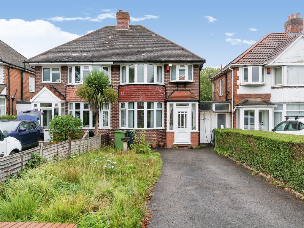 3 bed semidetached house for sale in Melton Avenue, Solihull, West