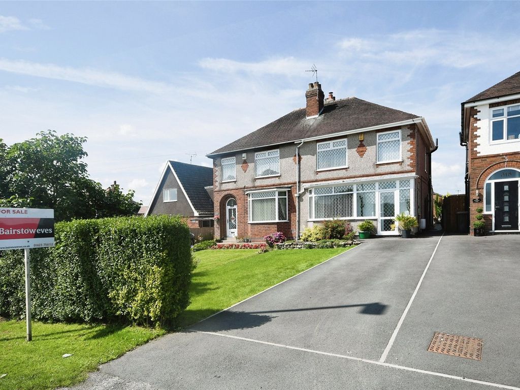 3 bed semidetached house for sale in Nottingham Road, Selston