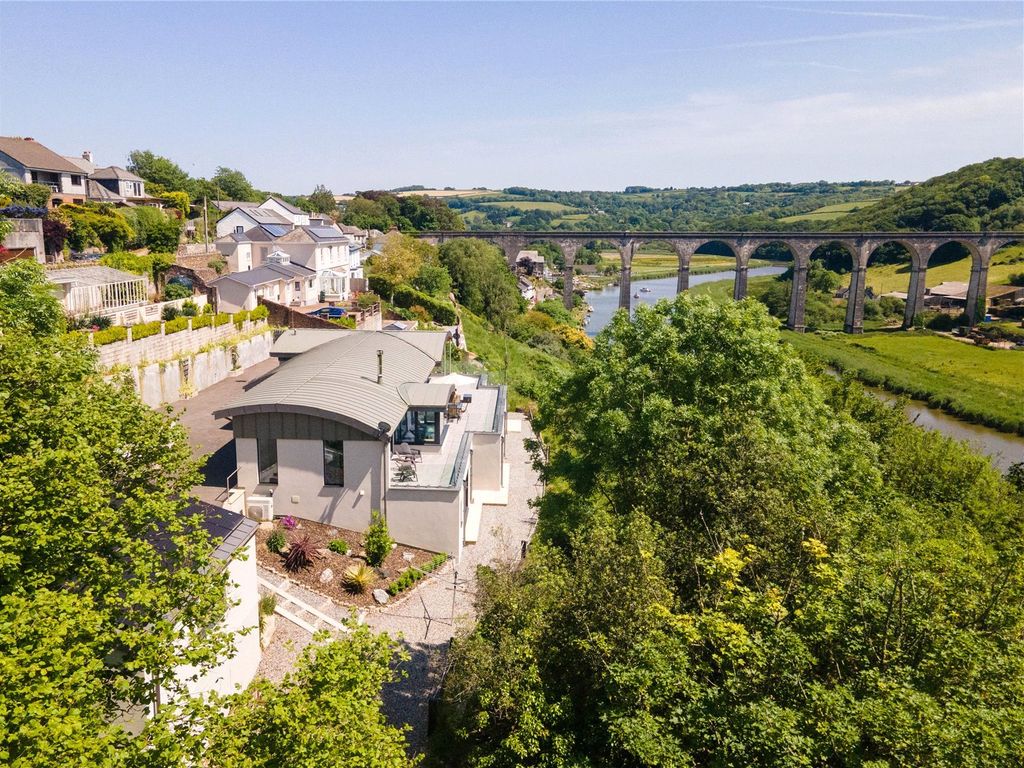 4 bed detached house for sale in Higher Kelly, Calstock, Cornwall PL18