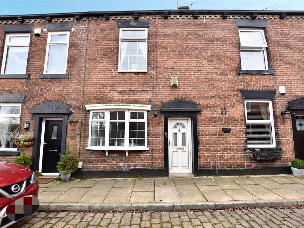 2 bed terraced house for sale in Park Cottages, High Crompton, Shaw