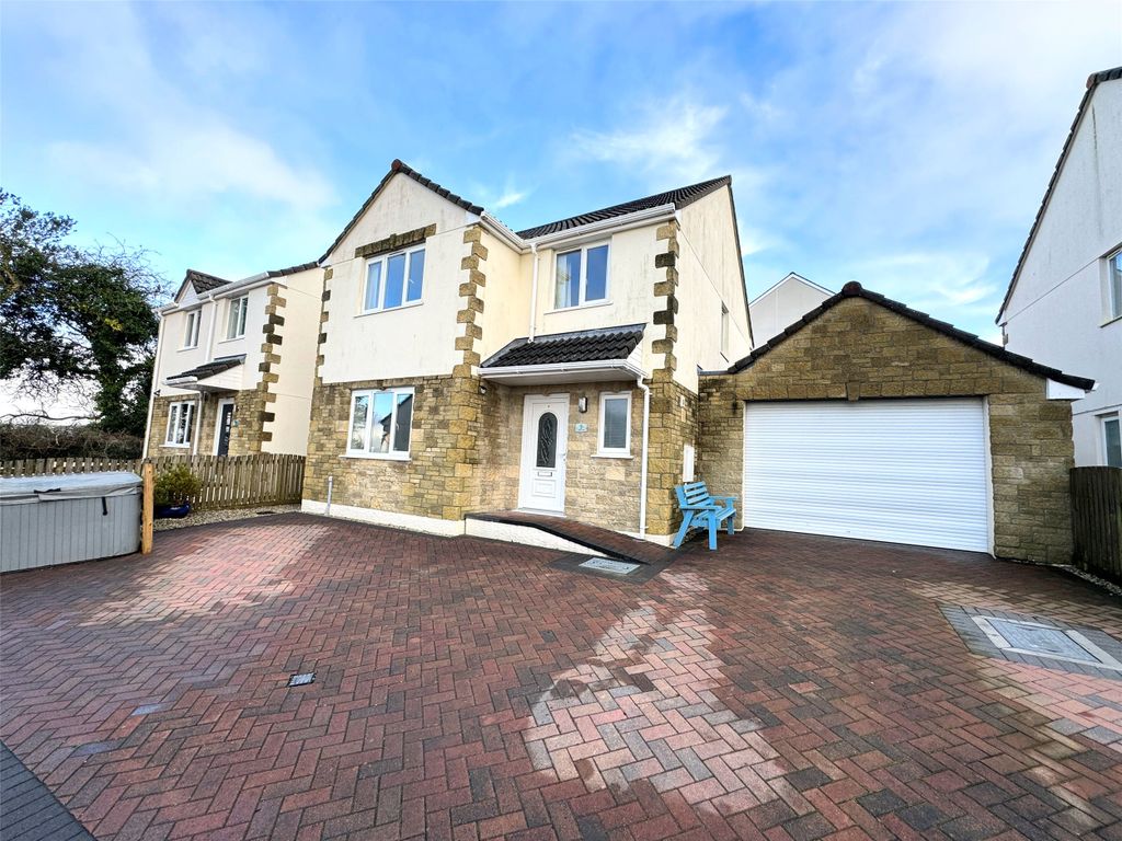 4 bed detached house for sale in Cobble Lane, Fraddon, St. Columb