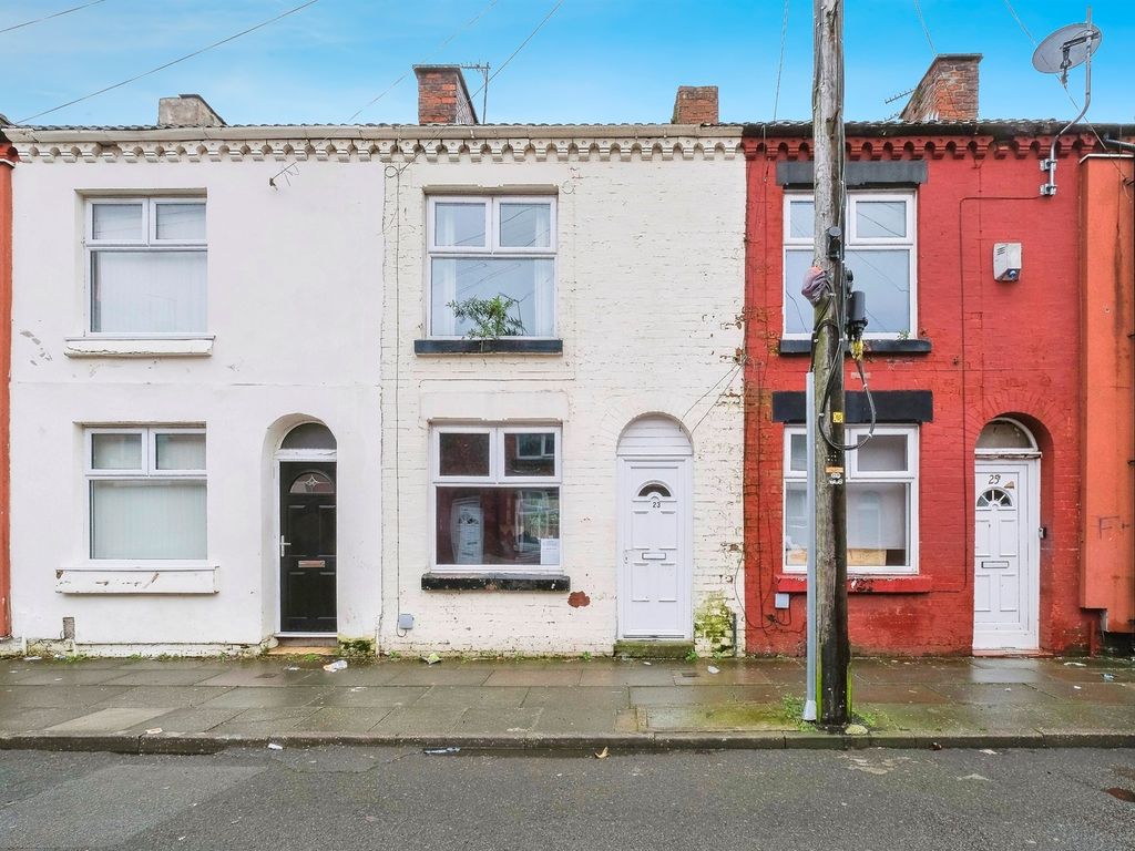 2 bed terraced house for sale in Holmes Street, Liverpool L8, £80,000