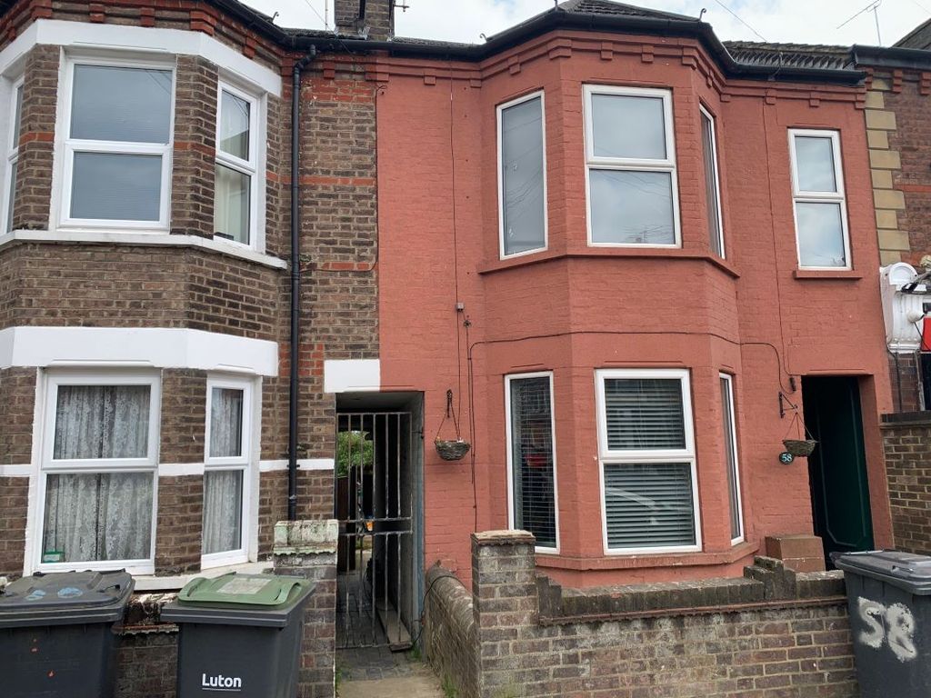 3 bed terraced house for sale in 58 Clarendon Road, Luton, Bedfordshire