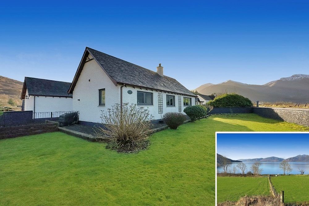 3 bed detached bungalow for sale in North Ballachulish, Onich, Nr Fort
