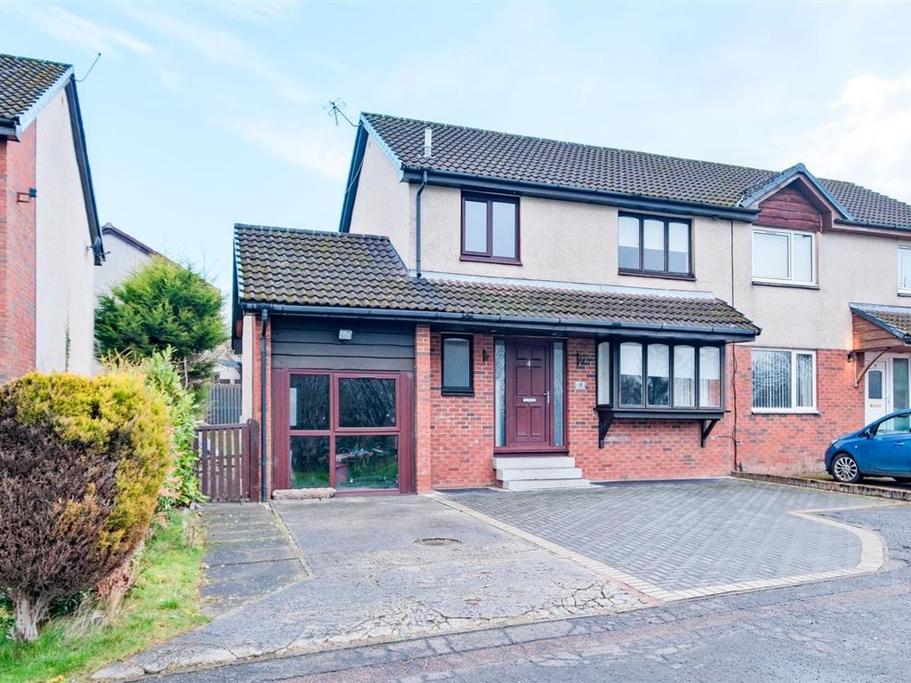 3 bed semidetached house for sale in Mary Drive, Bellshill ML4, £