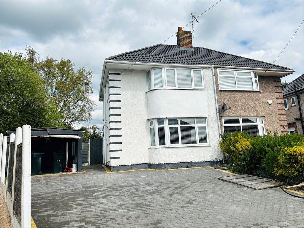 3 bed semidetached house for sale in Roland Mount, Holbrooks, Coventry