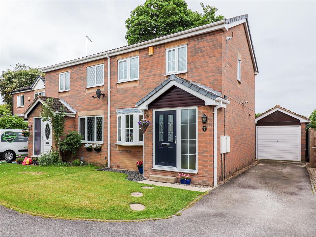 3 bed semidetached house for sale in Clayton Mews, Altofts, Normanton WF6, £205,000 Zoopla