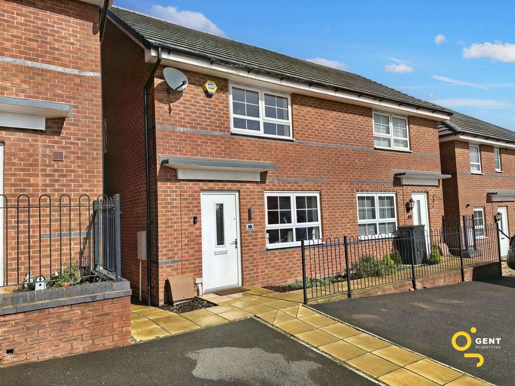 2 bed semidetached house for sale in Lawton Street, Cannock WS12, £